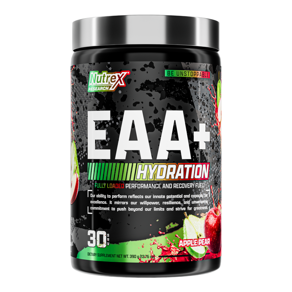 Nutrex Research EAA+ Hydration Apple Pear 30 Servings