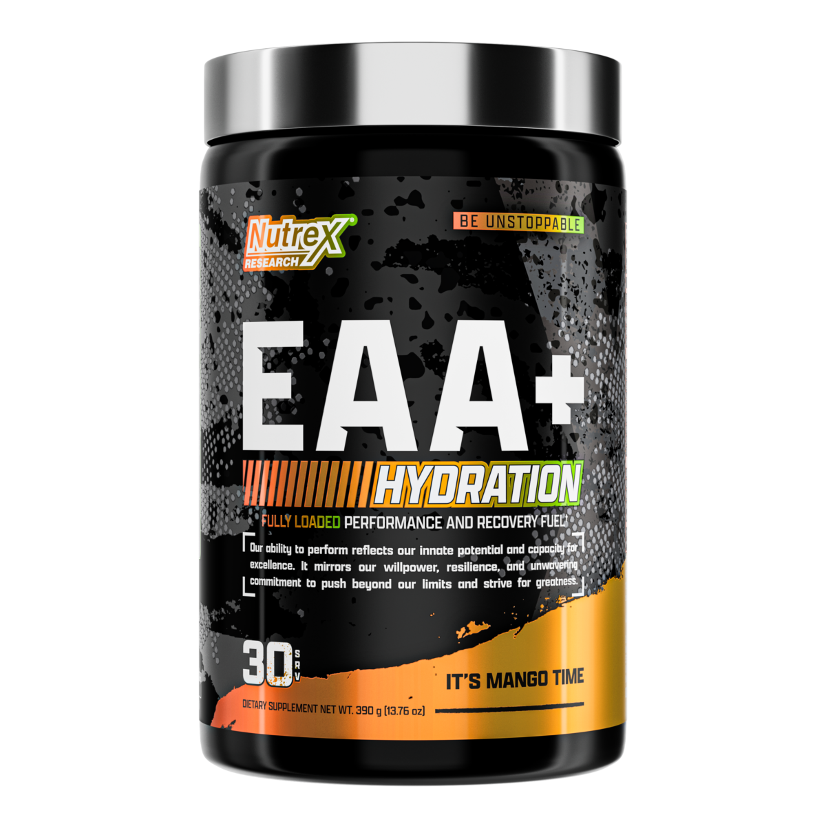 Nutrex Research EAA+ Hydration Mango Time 30 Servings