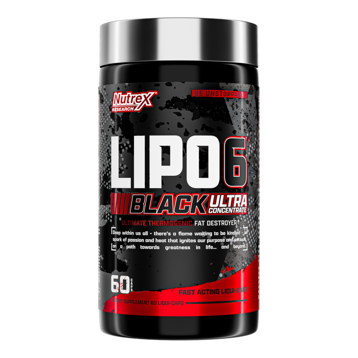 Nutrex Research LIPO-6 BACK Ultra Concentrate 60 Capsules