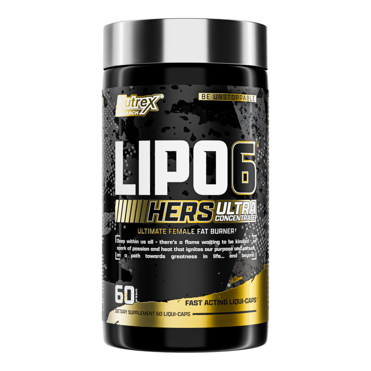 Nutrex Research LIPO-6 HERS Ultra Concentrate 60 Capsules
