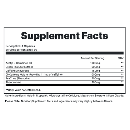Redcon1 Double Tap Fat Burner