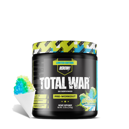 Redcon1 Total War Pre Workout - 30 Servings - Tropical Snowcone