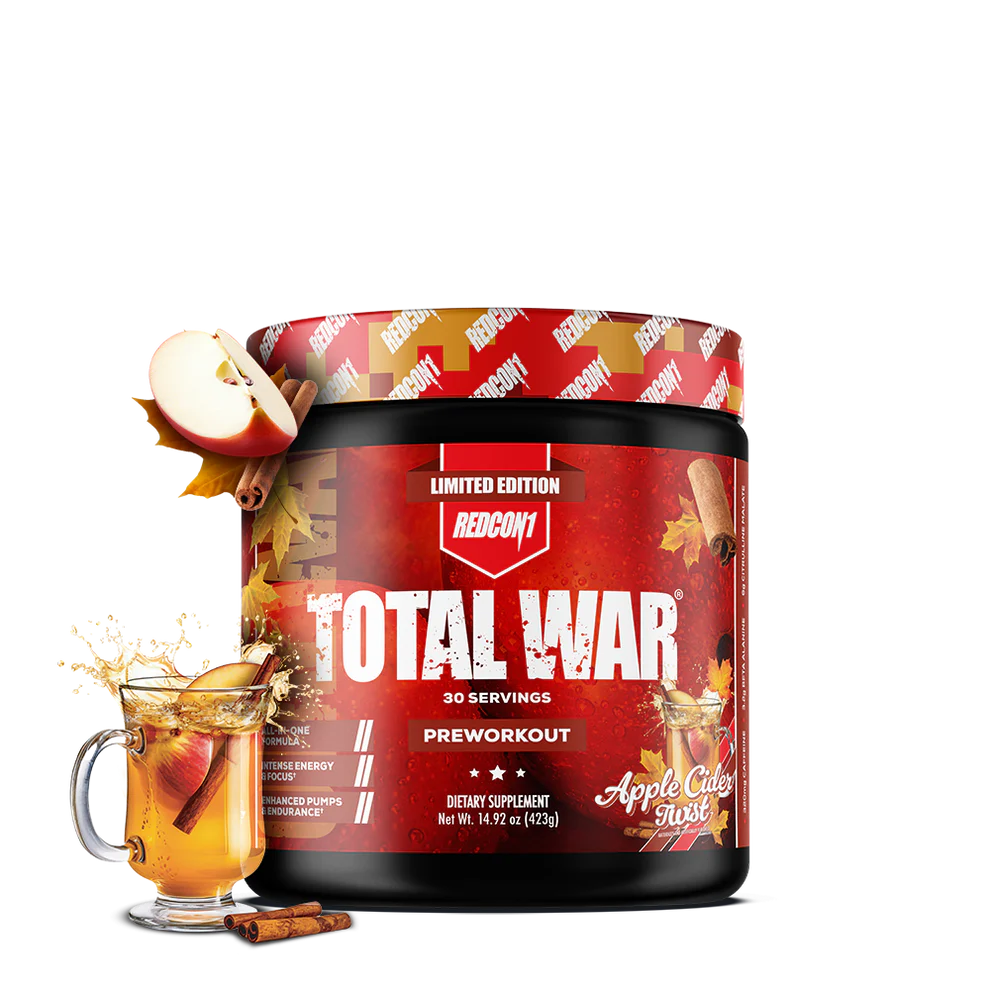 Redcon1 Total War Pre Workout - 30 Servings - Apple Cider Vinegar