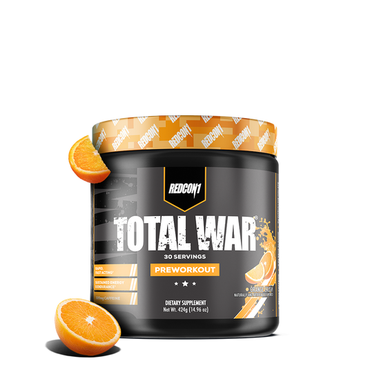 Redcon1 Total War Pre Workout - 30 Servings - Orange Crush