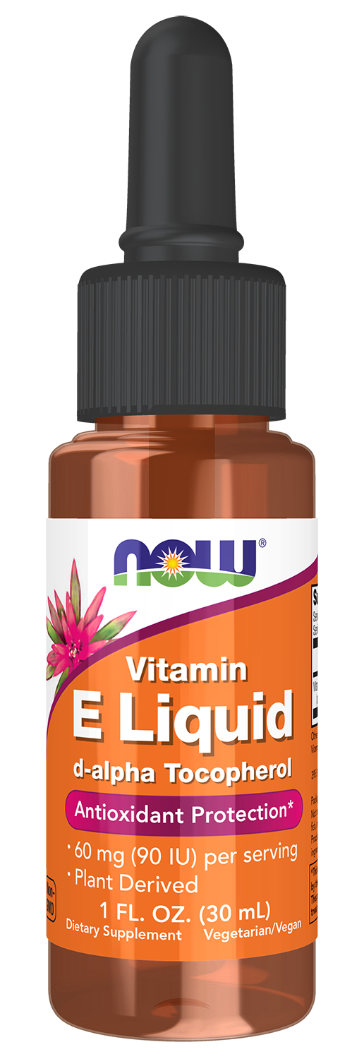 NOW Supplements, Vitamin E Liquid, Antioxidant Protection*, 1 oz