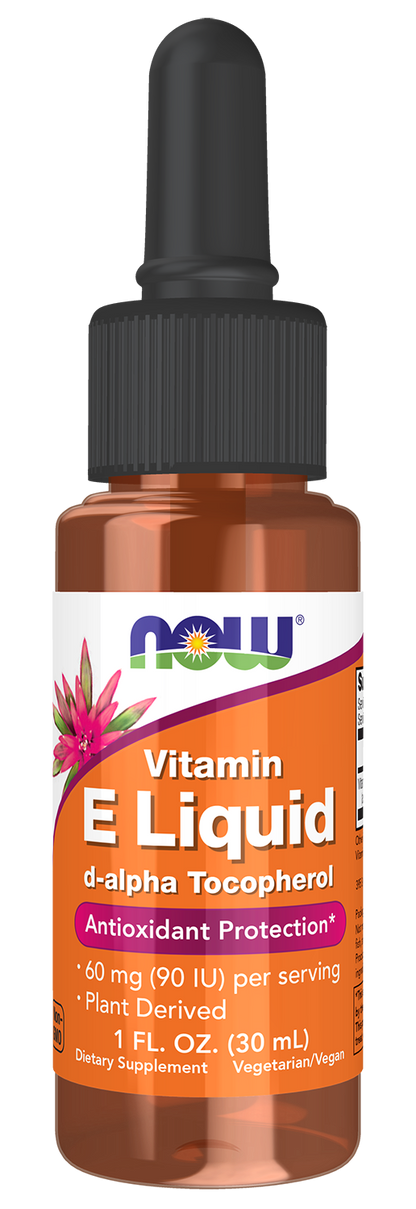 NOW Supplements, Vitamin E Liquid, Antioxidant Protection*, 1 oz