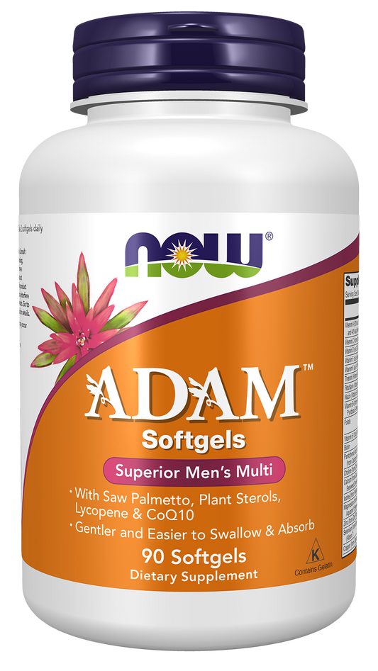 NOW Supplements, ADAM™ Men's Multivitamin, 90 Softgels