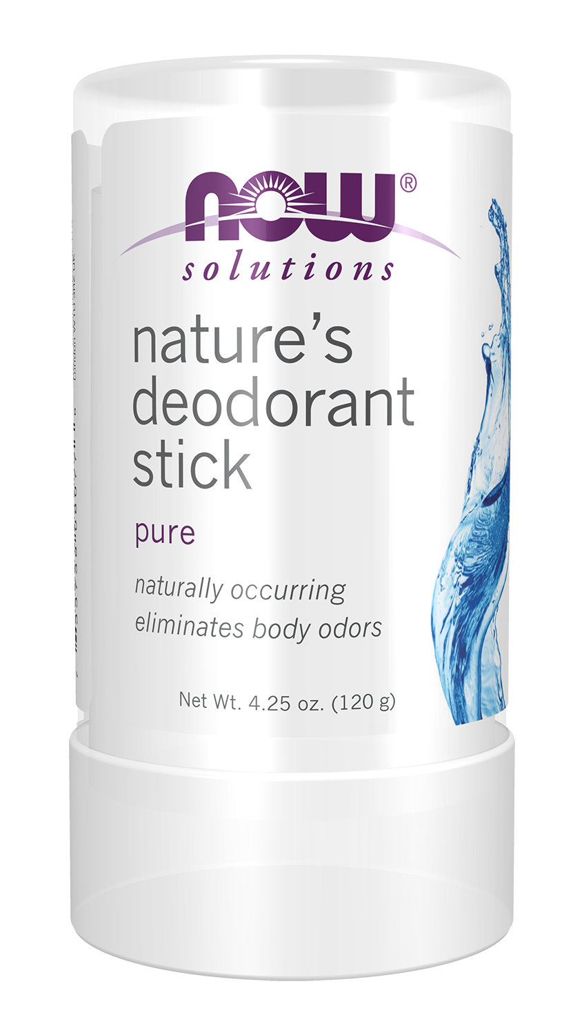 NOW Solutions, Nature's Deodorant Stick, Deodorant Stone, 4.25 oz