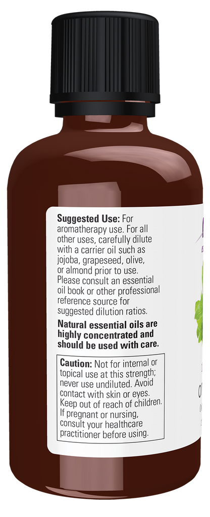 NOW Essential Oils, Oregano Oil, Steam Distilled, Undiluted, 2 fl. oz