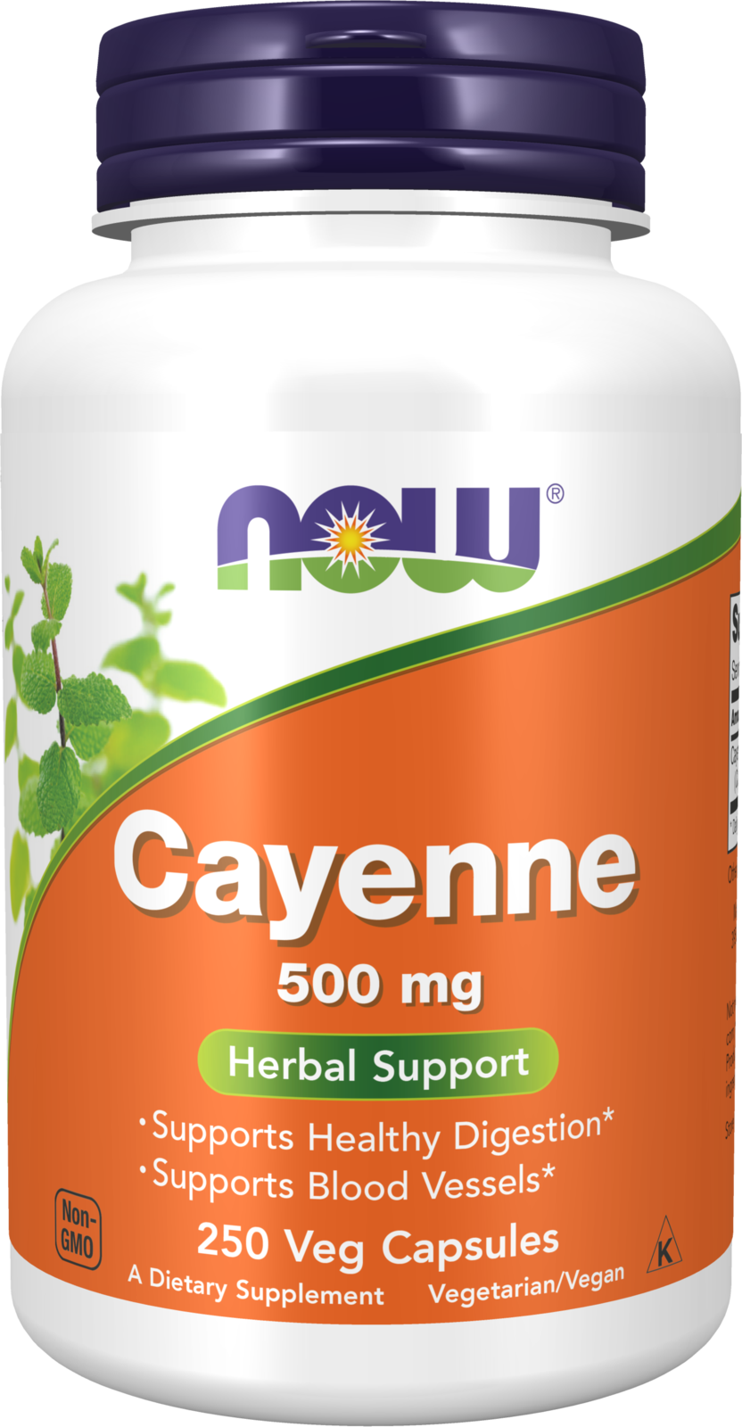 NOW Supplements, Cayenne (Capsicum annuum) 500 mg,  250 Veg Caps