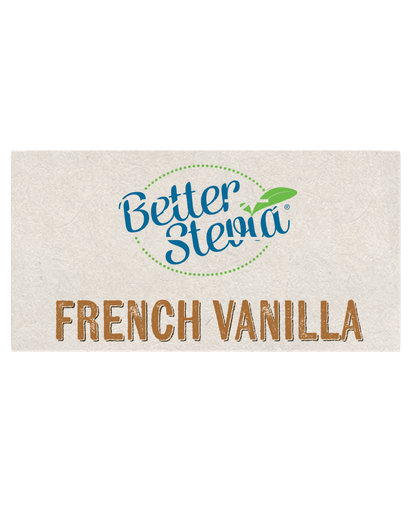 NOW BetterStevia® French Vanilla Zero-Calorie, 75 Packets