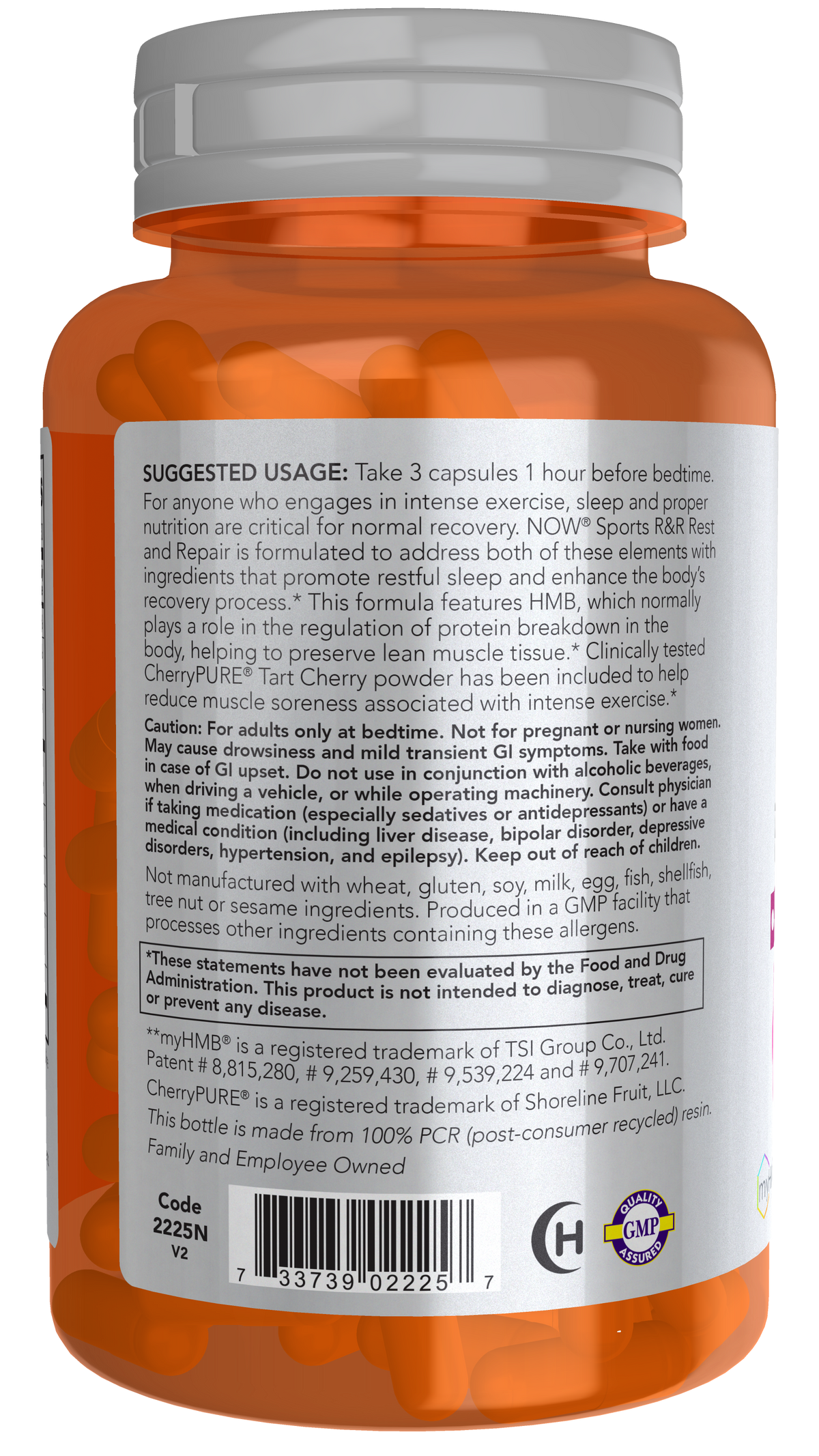 NOW Sports, R&R Rest and Repair, Promotes Restful Sleep*, 90 Veg Caps