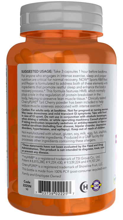 NOW Sports, R&R Rest and Repair, Promotes Restful Sleep*, 90 Veg Caps