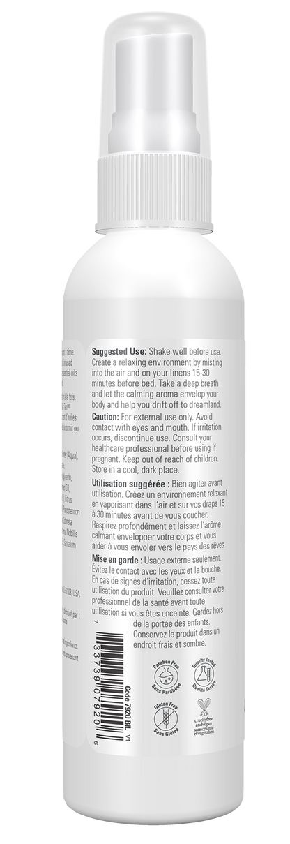 NOW Essential Oils, Take A Zen Ten™ Relaxing Aroma Pillow Mist, 4 fl. oz