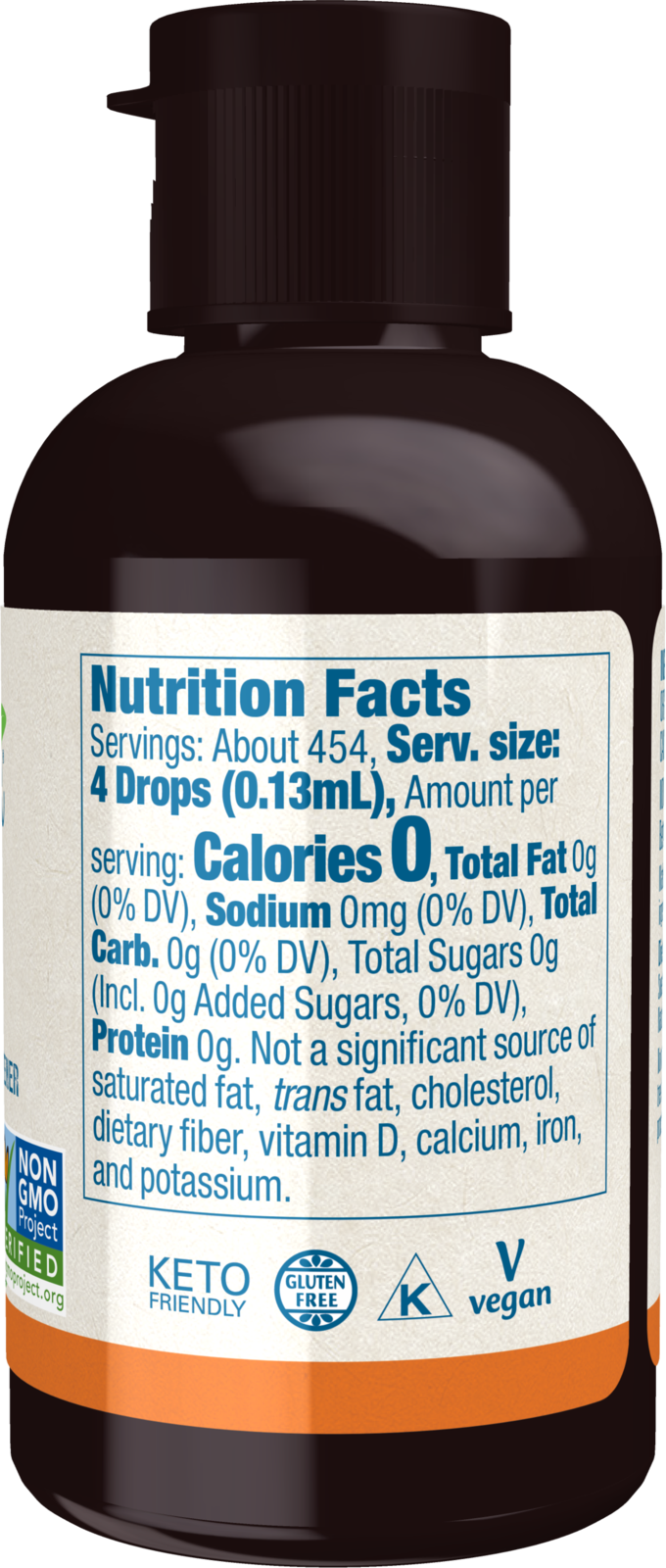 NOW BetterStevia® Original Zero-Calorie Liquid Sweetener, 2 fl. oz.