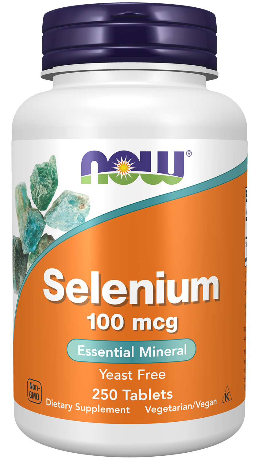 NOW Supplements, Selenium 100 mcg, Essential Mineral, 250 Tabs
