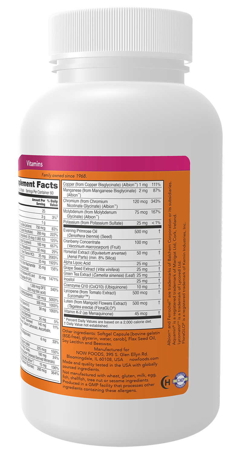 NOW Supplements, Eve™ Women's Multivitamin, 180 Softgels