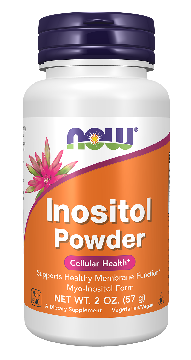 NOW Supplements, Inositol Powder, Cellular Health*, 2-oz