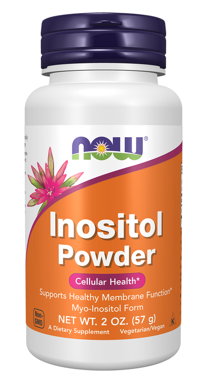 NOW Supplements, Inositol Powder, Cellular Health*, 2-oz