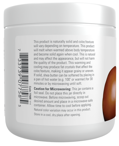 NOW Solutions, Shea Butter, Skin Emollient, Seals in Moisture, 7 oz