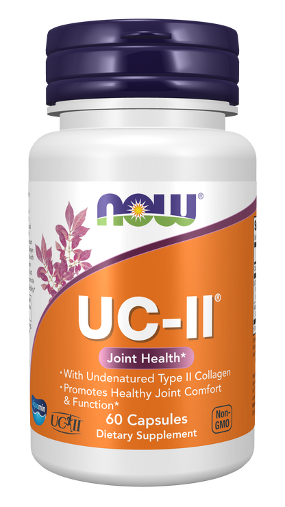 NOW Supplements, UC-II Type II Collagen w/ Undenatured Type II, 60 Veg Caps
