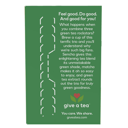 NOW Foods, Give a Tea®  Organic Green Kick Tea 3 tea blend, 24 bags