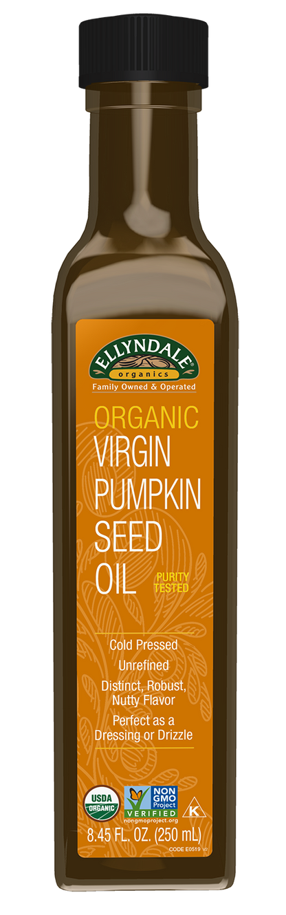 NOW Foods, Organic Virgin Pumpkin Seed Oil, Cold-Pressed, 8.45 fl. oz