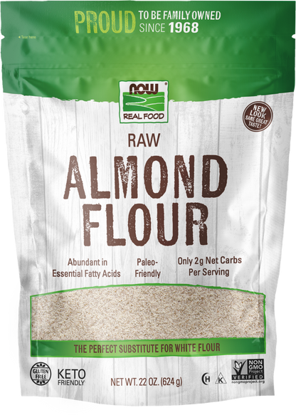 NOW Foods, Almond Flour with Essential Fatty Acids,  22 oz