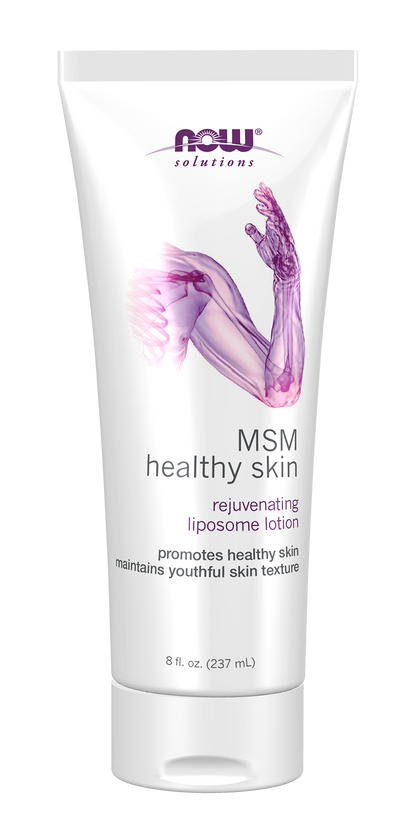 NOW Solutions, MSM Healthy Skin Liposome Lotion, Rejuvenating, 8 fl. oz