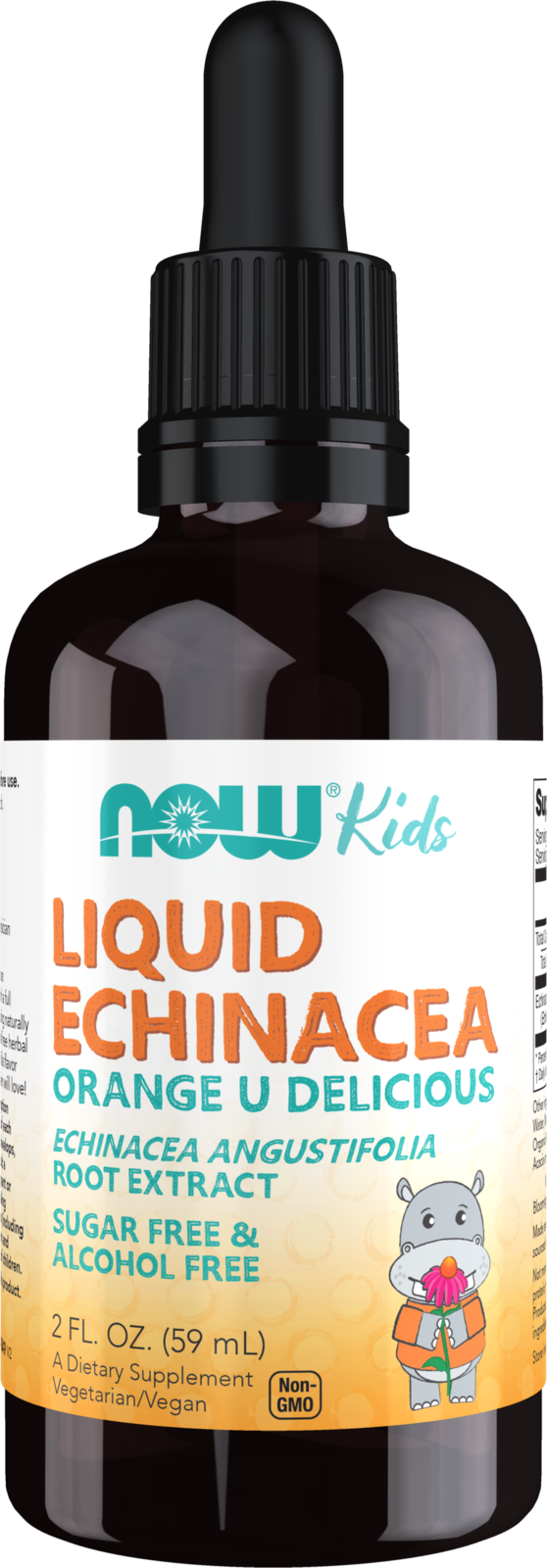 NOW Supplements, Kids Liquid Echinacea with Dropper, 2 fl oz
