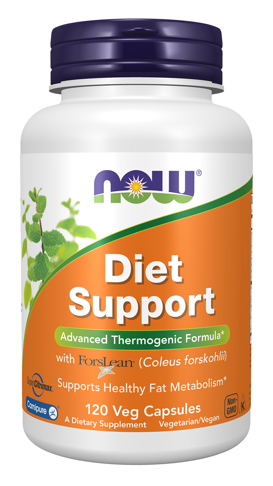 NOW Supplements, Diet Support with ForsLean®, 120 Veg Caps