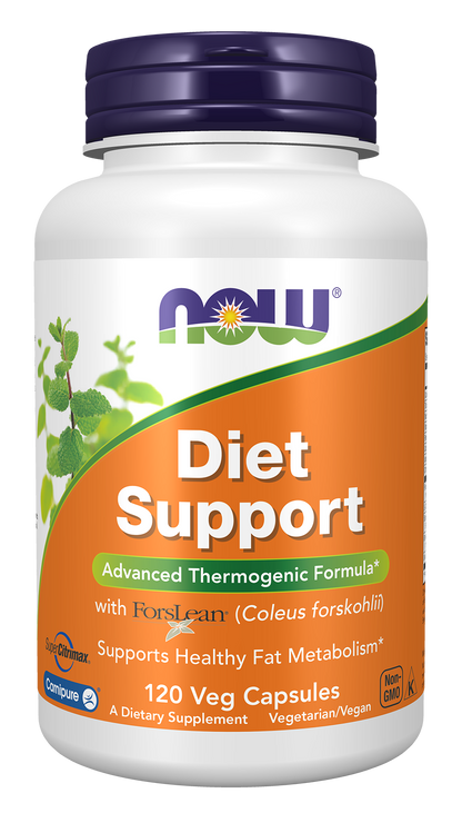 NOW Supplements, Diet Support with ForsLean®, 120 Veg Caps