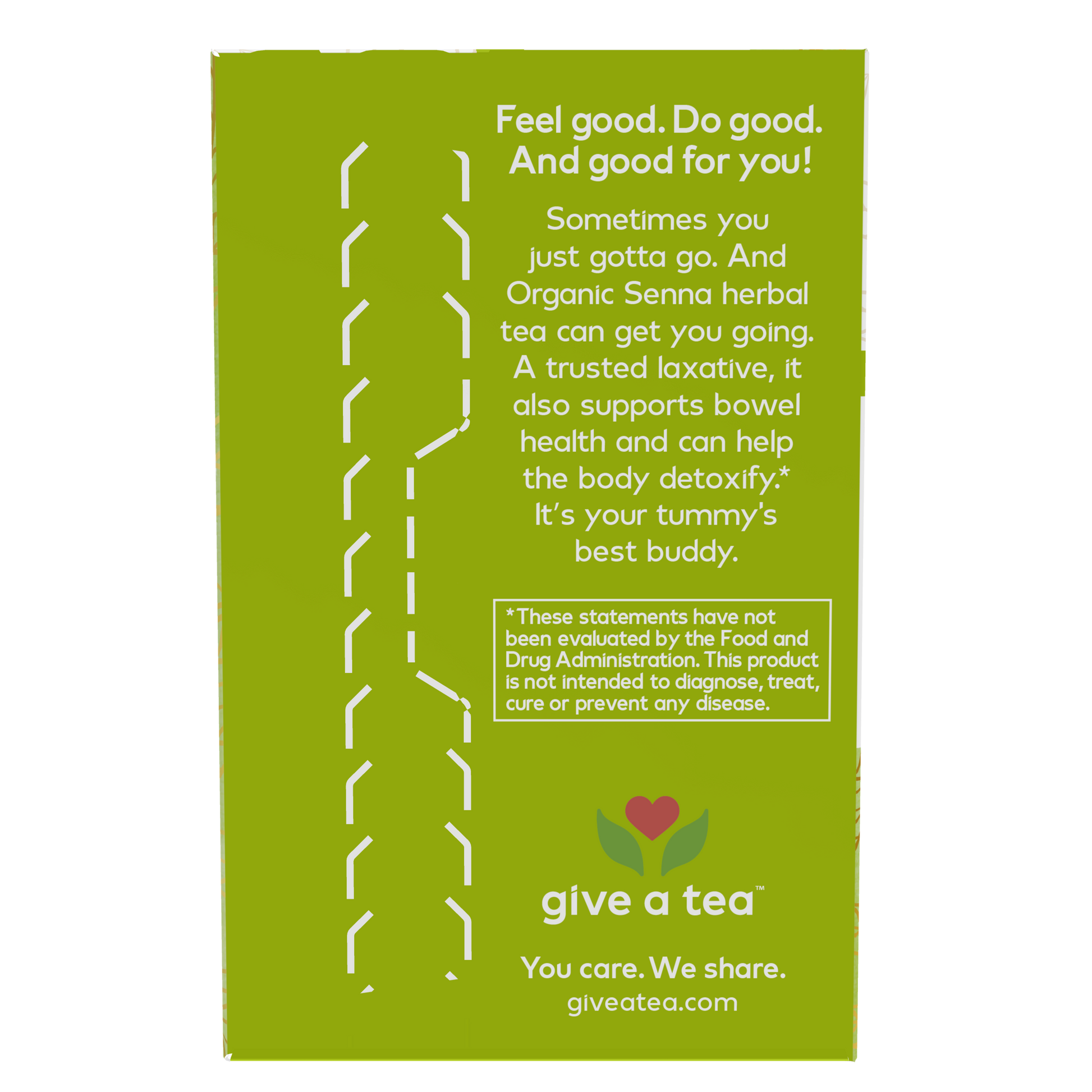 NOW Foods Give a Tea™ Organic Senna, Herbal Laxative*, 24 bags