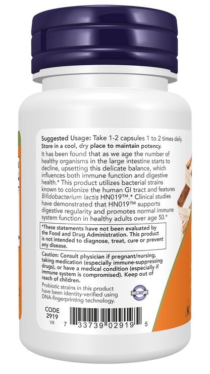 NOW Supplements, Clinical GI Probiotic™, 50+, Gluten Free, 60 Veg Caps