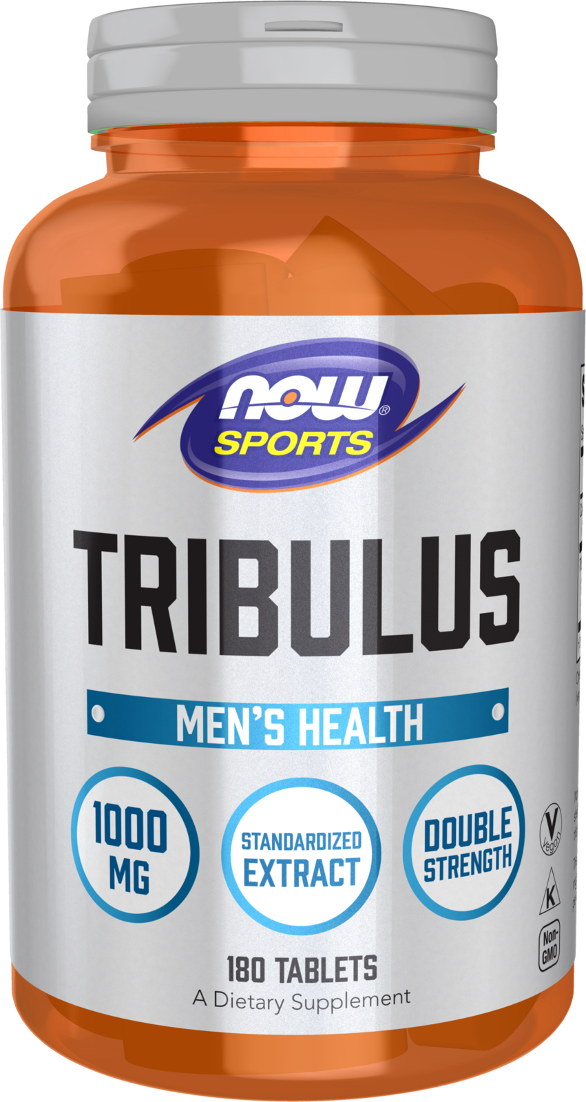 NOW Sports, Tribulus 1,000 mg, Double Strength, Men's Health, 180 Tabs