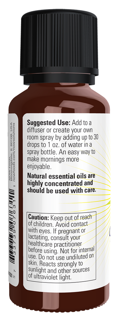 NOW Essential Oils, Good Morning Sunshine Uplifting Aroma Blend, 1 fl. oz