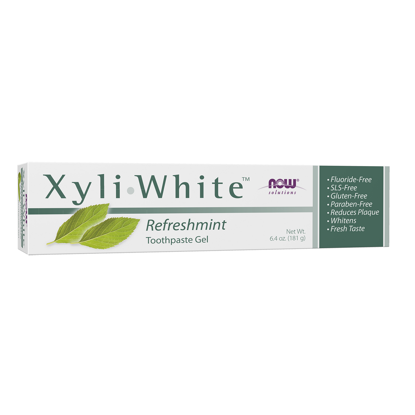 NOW Solutions, Xyliwhite™ Toothpaste Gel, Refreshmint, 6.4 oz