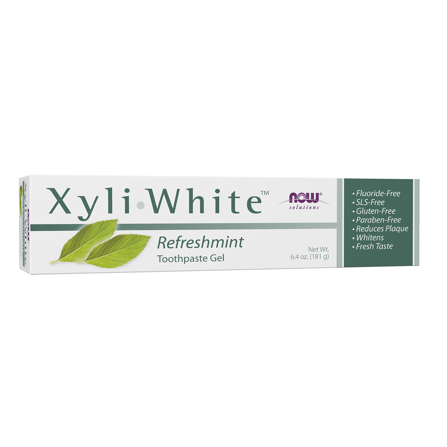 NOW Solutions, Xyliwhite™ Toothpaste Gel, Refreshmint, 6.4 oz