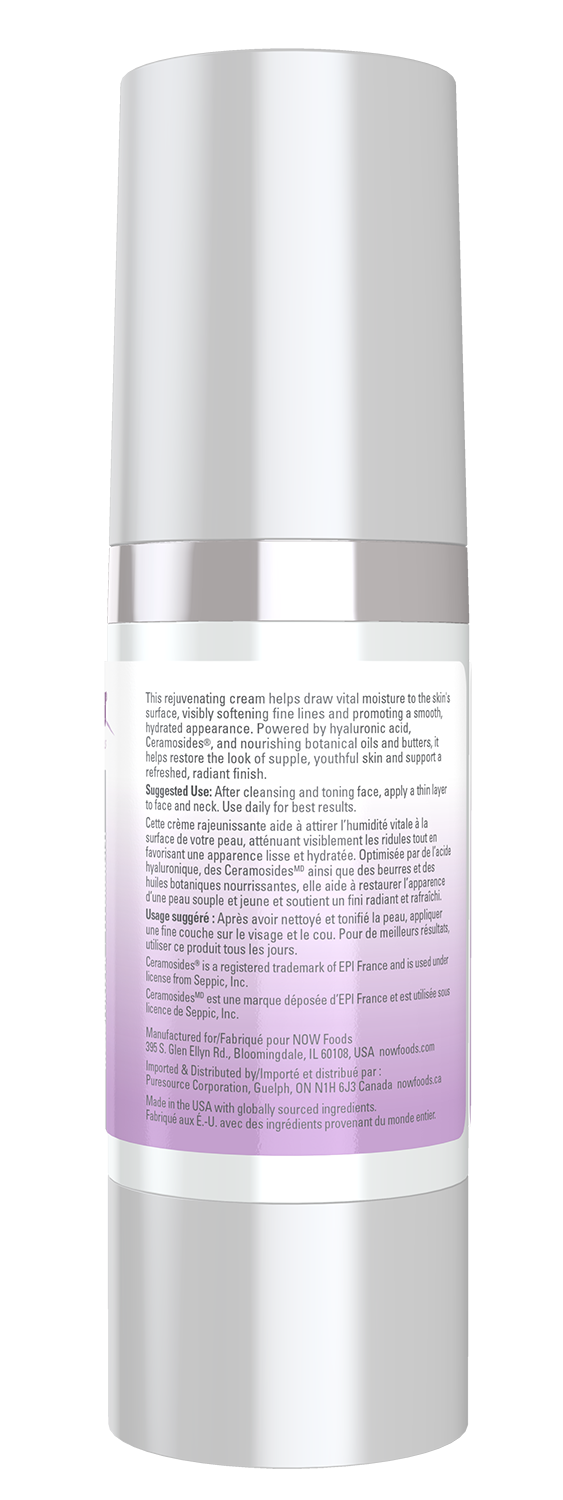 NOW Solutions, Hyaluronic AM, Moisturizer, Smoothing and Toning, 2 fl. oz