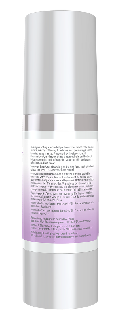 NOW Solutions, Hyaluronic AM, Moisturizer, Smoothing and Toning, 2 fl. oz