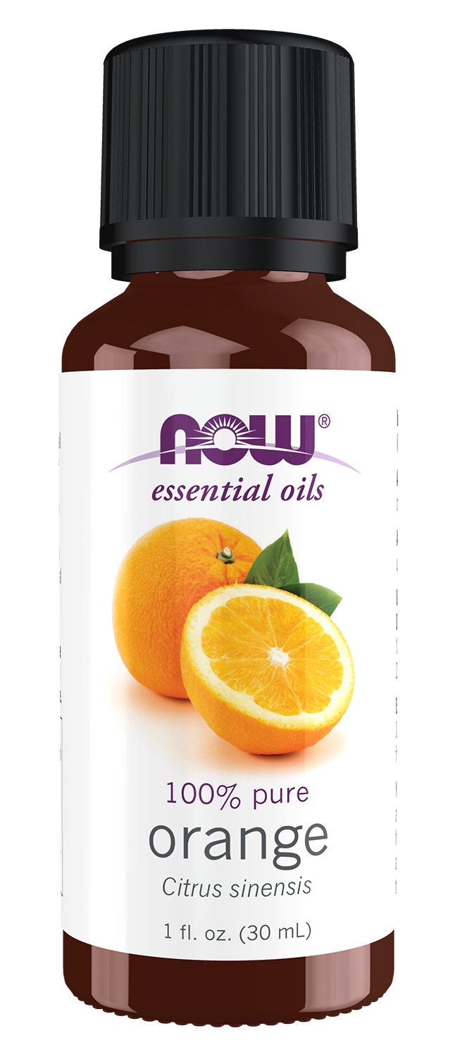 NOW Essential Oils, Orange Oil, Cold Pressed, Undiluted, 1 fl. oz