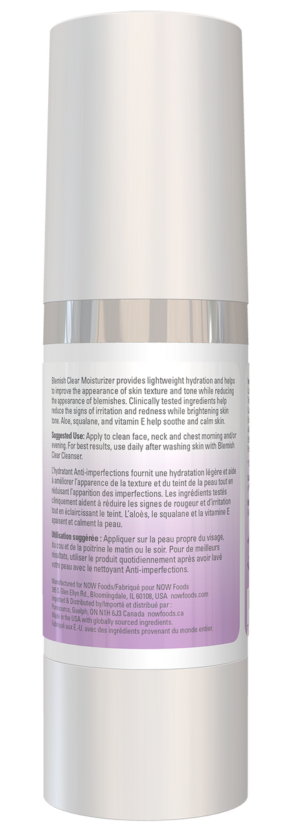 NOW Solutions, Blemish Clear Moisturizer, 2 fl. oz