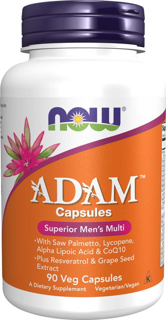 NOW Supplements, ADAM™ Men's Multivitamin, 90 Veg Caps