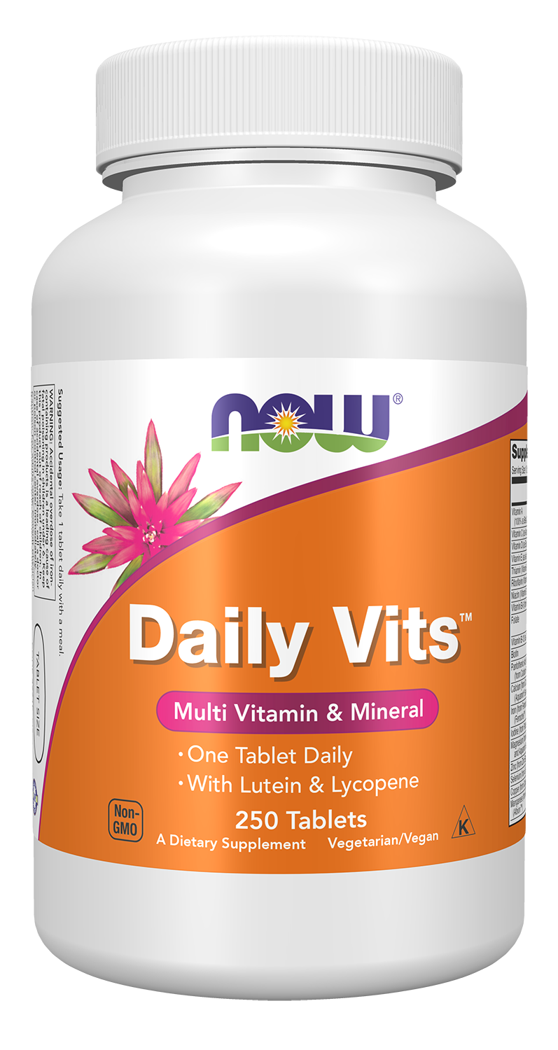 NOW Supplements, Daily Vits™, One Tablet Daily, 250 Tabs