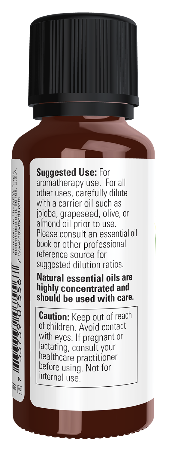 NOW Essential Oils, Hyssop Oil, Undiluted, Steam Distilled, 1 fl. oz