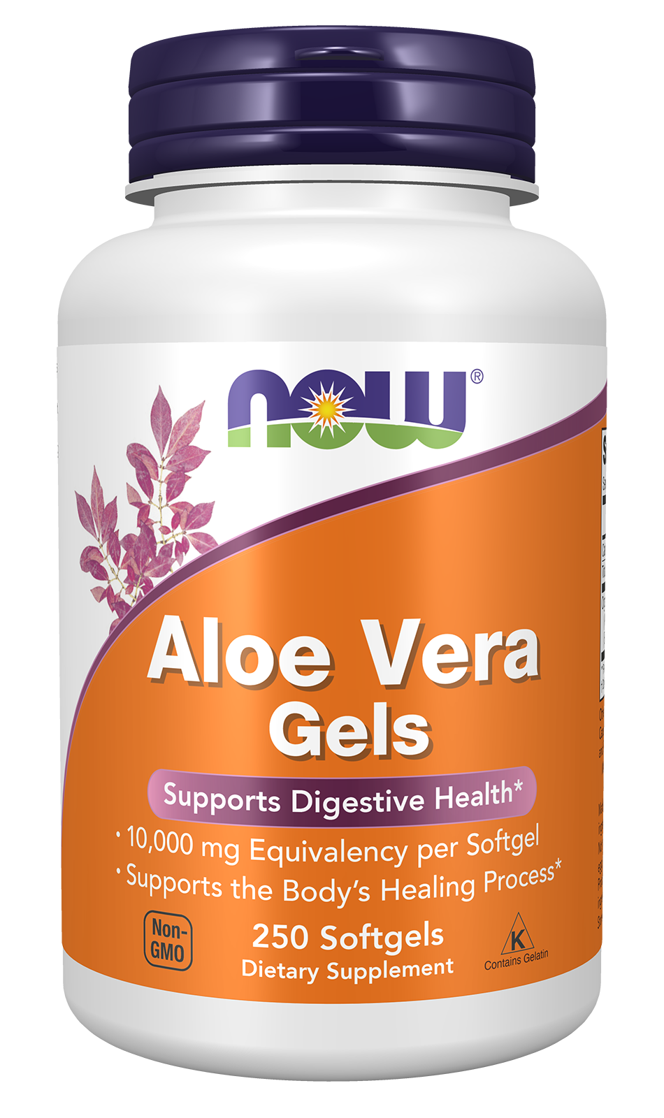 NOW Supplements, Aloe Vera, Digestive Support*, 250 Softgels