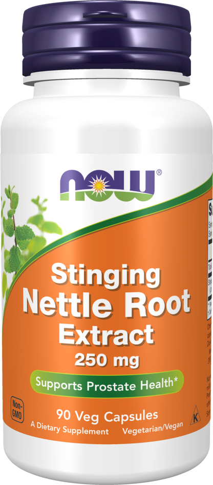 NOW Supplements, Stinging Nettle Root Extract, 90 Veg Caps