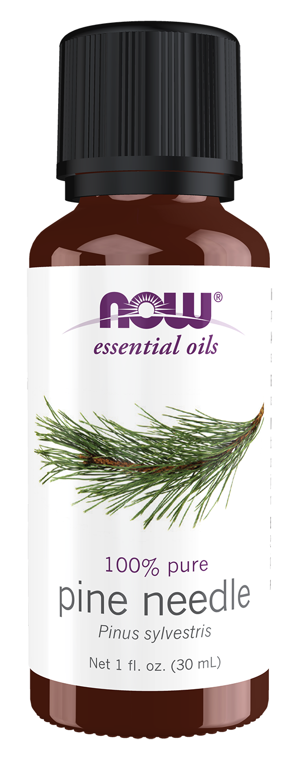NOW Essential Oils, Pine Needle Oil, Steam Distilled, Undiluted, 1 fl. oz