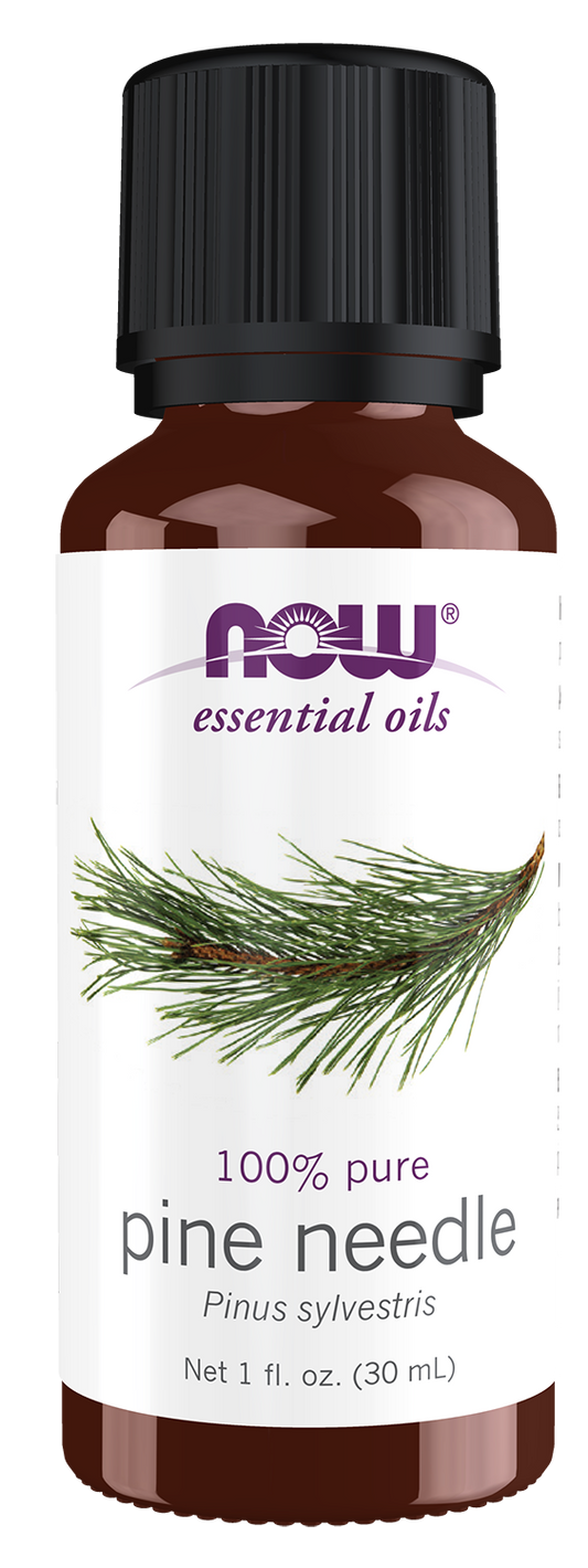 NOW Essential Oils, Pine Needle Oil, Steam Distilled, Undiluted, 1 fl. oz