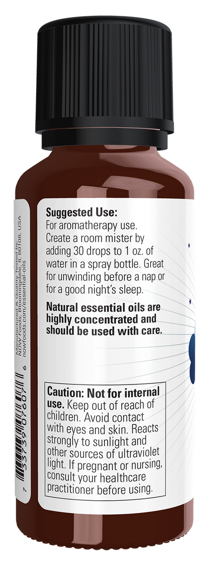 NOW Essential Oils, Peaceful Sleep Oil Blend, Sleep Blend, 1 fl. oz